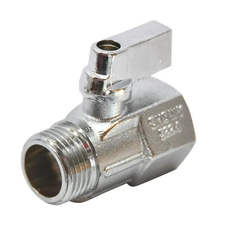 1/2 Inch Male/Female Mini Ball Valve – Showy Model 5224