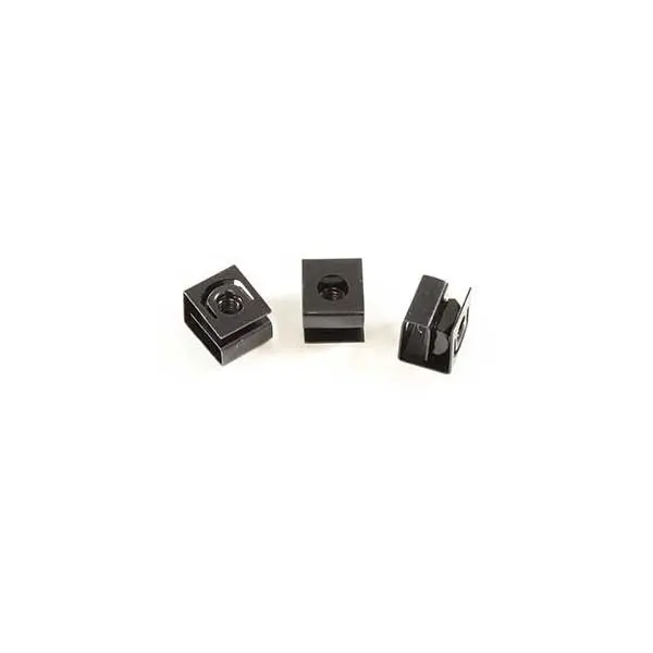 10/32 Black Clip Nuts – 25-Pack Fasteners