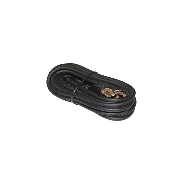12-Foot Balanced RCA Male-to-Male Shielded Audio Cable