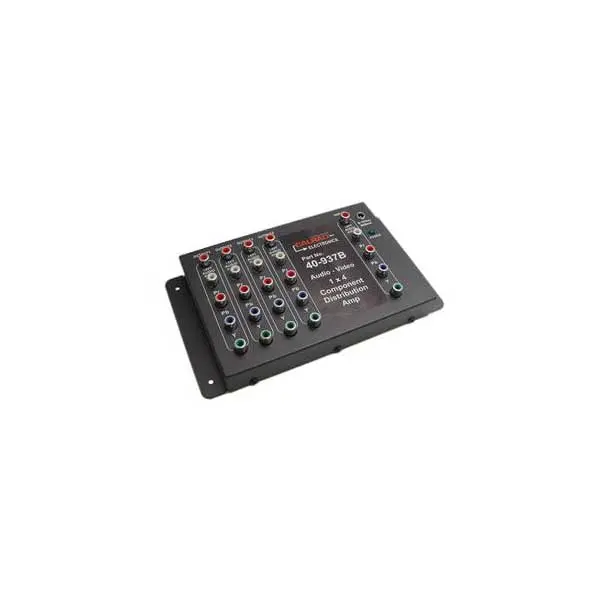 1×4 Component Video and Analog Audio Distribution Amplifier