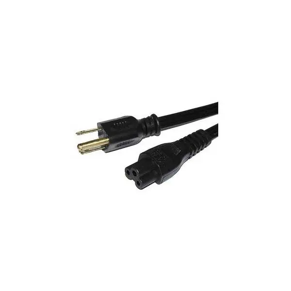 18 AWG Black SPT-2 Replacement Power Cord – 6-Foot Length