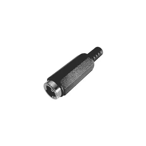 2.1mm Inline Coaxial DC Power Jack – Flexible Cable Integration