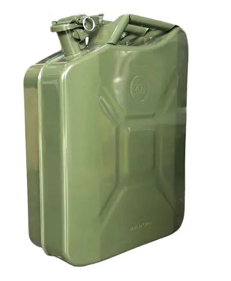 20-Litre Green Jerry Can with Secure Lid – Heavy-Duty Fuel or Water Storage (Model CAN-JG20)