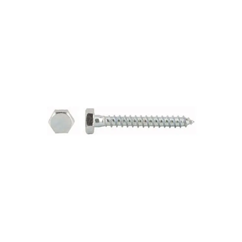 3/8″-7 × 3-1/2″ Zinc-Plated Hex Lag Screw – Structural Fastener