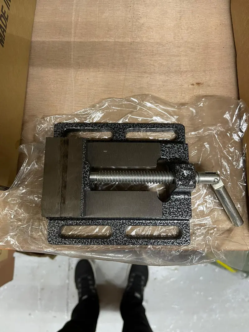 3-Inch Precision Drill Press Vise for Small-Part Securing