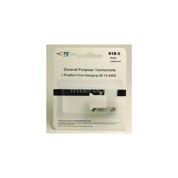3-Pin Nylon Mate-N-Lock Free-Hanging Connector