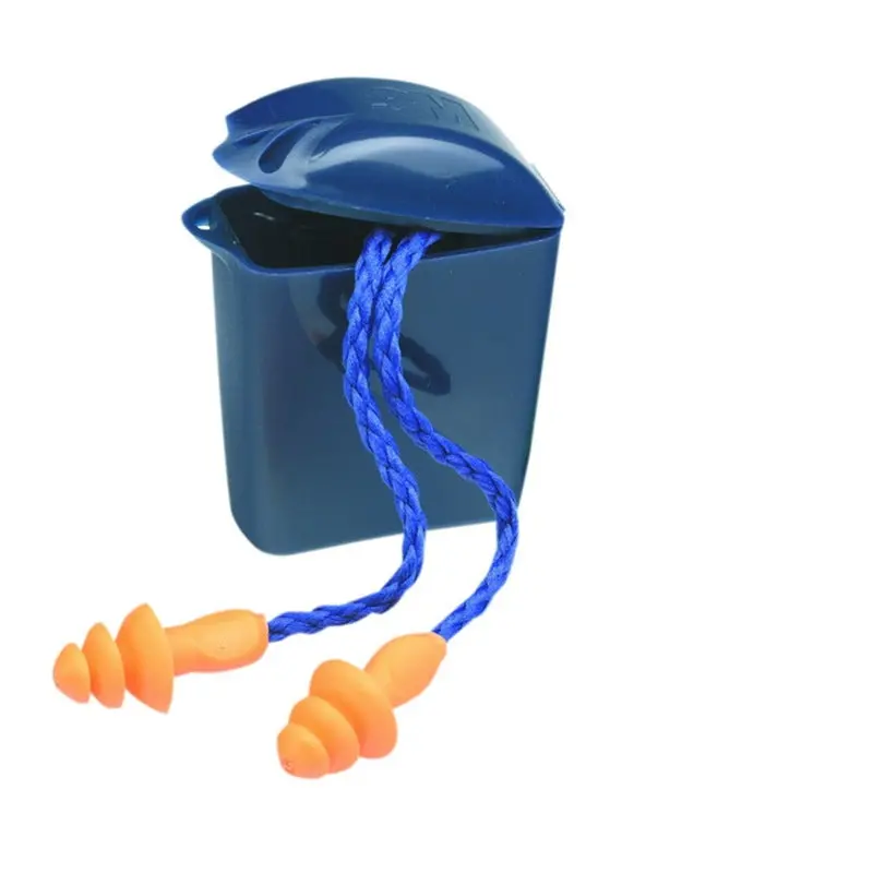 3M 1271 Reusable Foam Earplugs with Storage Case