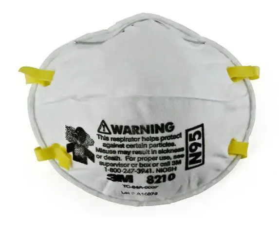 3M 3M-8210 N95 Particulate Respirator Mask – 20-Pack