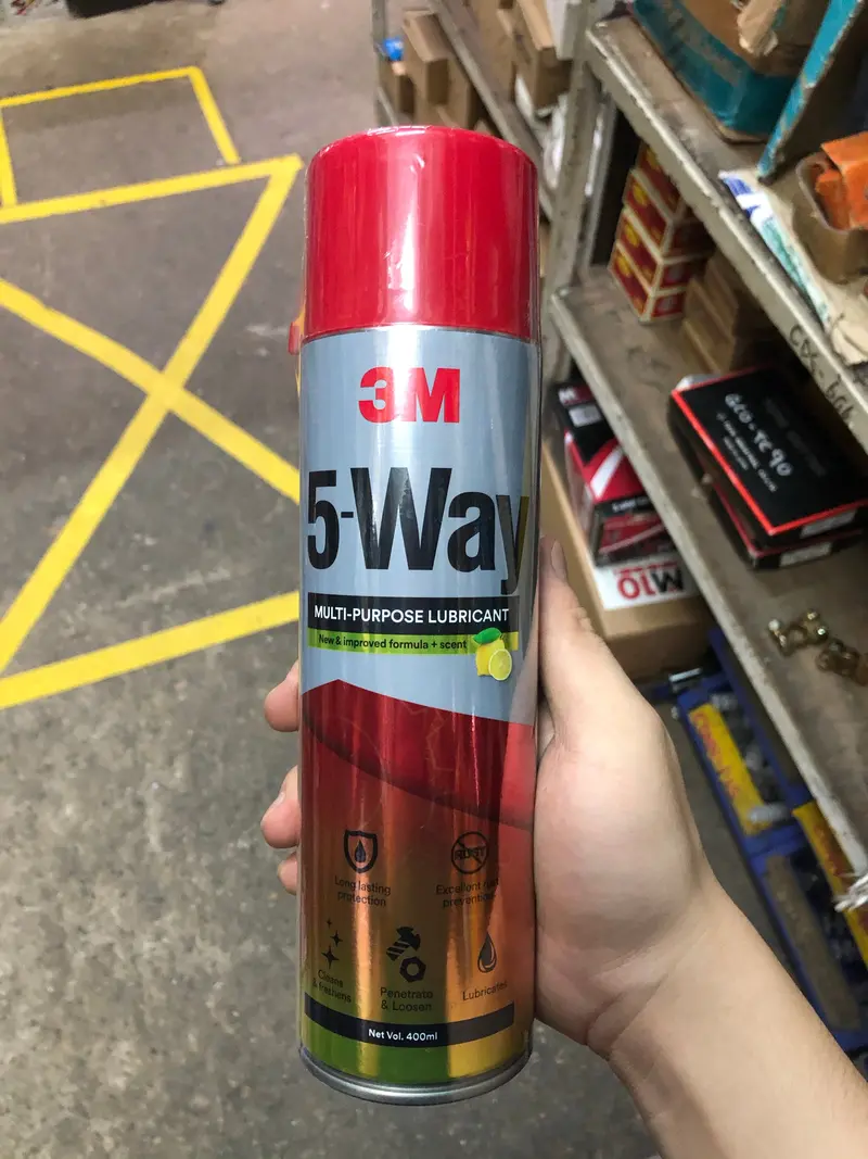 3M 5-Way Multi-Use Lubricant Spray – 400ml Can