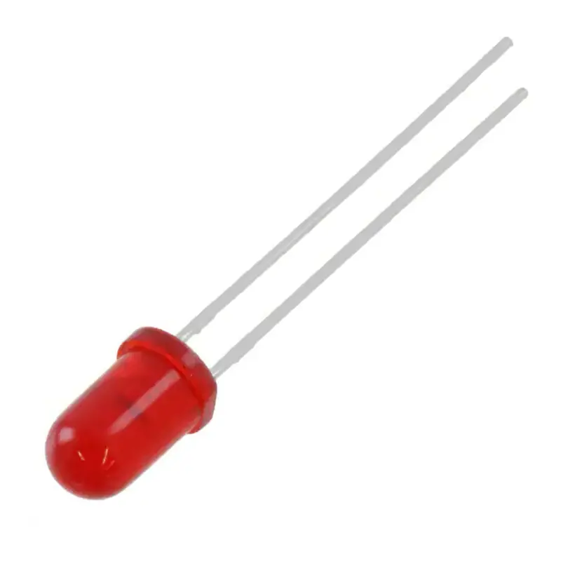 3mm Red T-1 LED — Standard Round Package