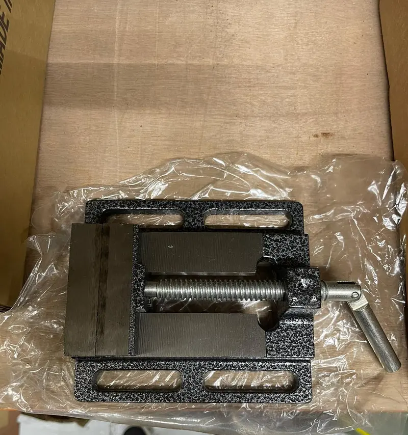 5-Inch Drill Press Vise with Heavy-Duty Cast Iron Construction