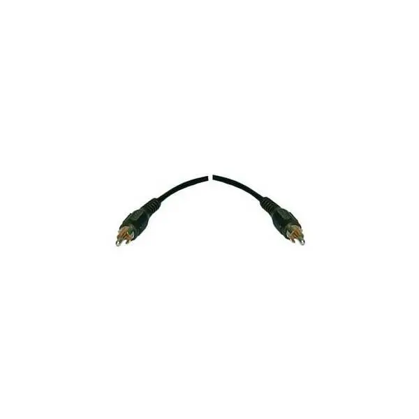 50-Foot Heavy-Duty Shielded RCA Male-to-Male Interconnect Cable