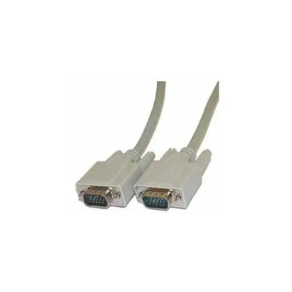 6-Foot Shielded VGA Male-to-Male Monitor Cable