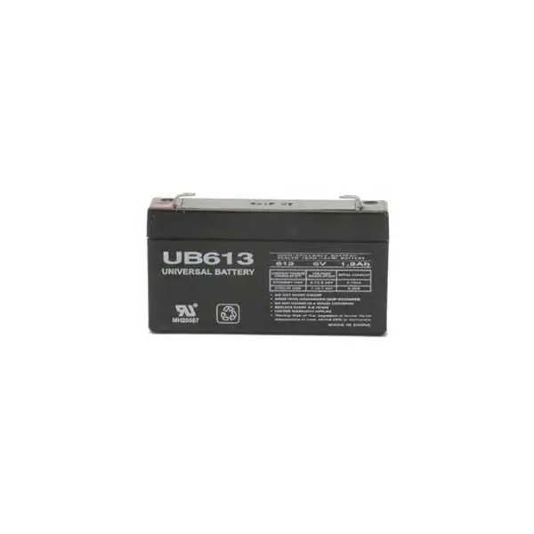 6V 1.3Ah SLA Battery with .187″ Fast-On (F1) Terminals