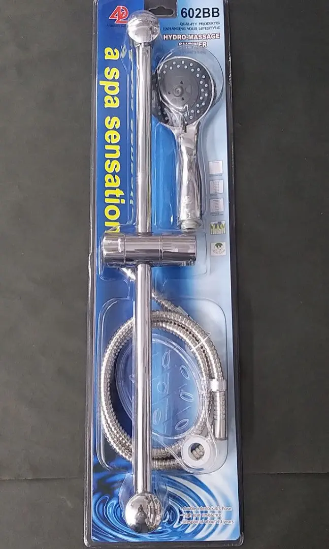 ADL Hydro-Massage Shower Kit – 3-Mode Water Therapy System (Model ADL-602BB)