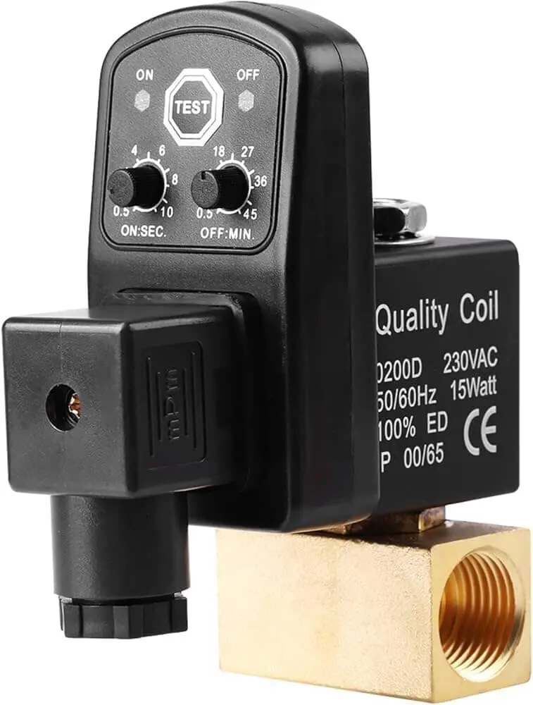 AF-CS-728A Electronic Timed Automatic Drain Valve for Air Receiver Tanks