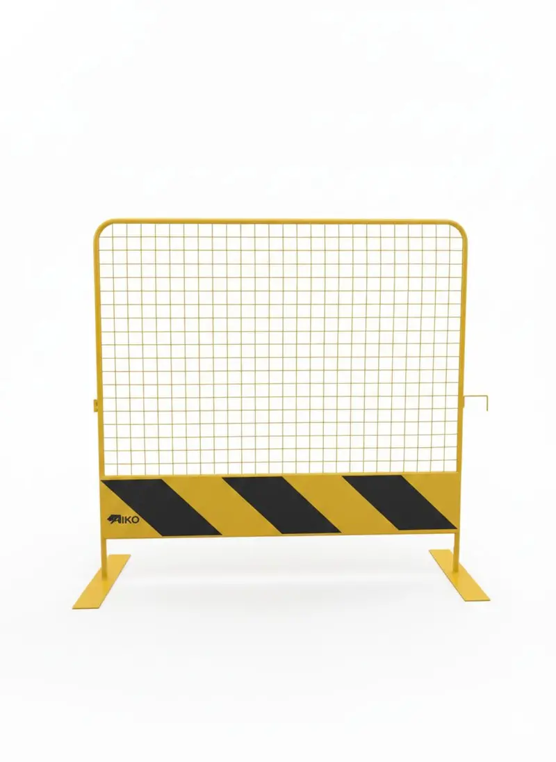 Aiko 1.8m Industrial Safety Fencing Barricade for Construction Sites and Pedestrian Control