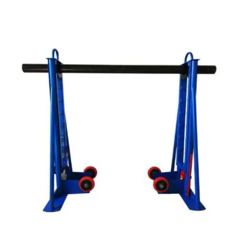Aiko 2-Ton Hydraulic Cable Pay-Off Stand for Reels and Coils