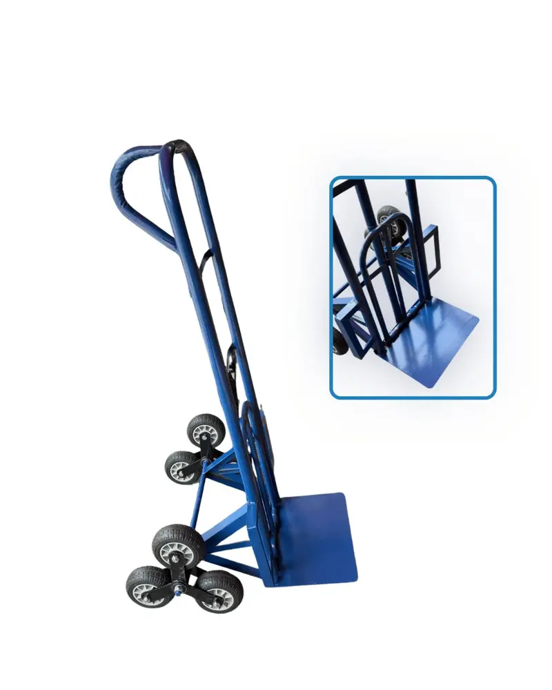 Aiko 3-Wheel Bottle Trolley Cart – Ladder-Compatible Design for Easy Transport | TRL-3WD-QD