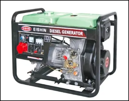 Aiko 6.5kW Diesel Generator – 240V, 50Hz with 192FE Engine | 8GFCLE-192FE