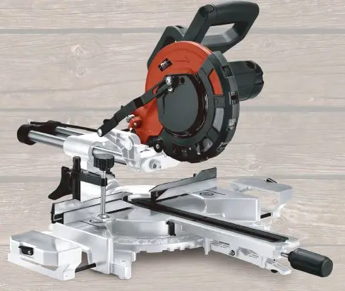 Aiko AIKO-9086 8-Inch Sliding Compound Mitre Saw – Precision Cutting Tool with Included Wood Blade