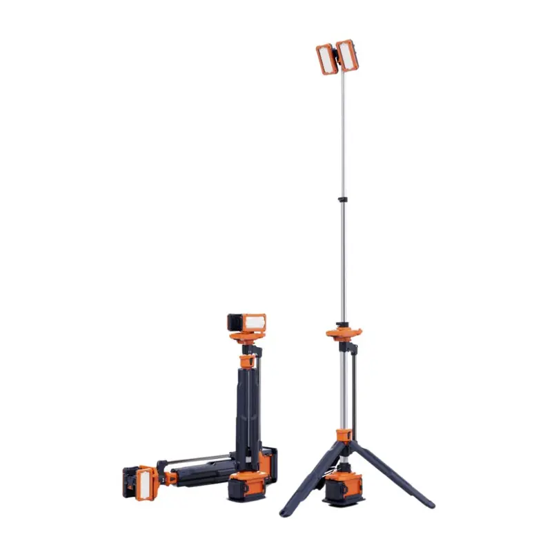 Aiko ATL-300-3.1M Mobile Tower Lamp — 3.1m Height, IP66 Protection, Dual Small Batteries & Single Charger