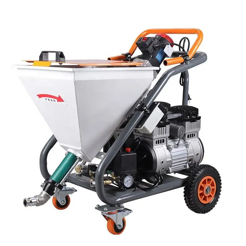 Aiko CS-SPA-D10 Cement Sprayer — 40L Tank, 220V, 2800W + 1500W Air Compressor, 10m Hose