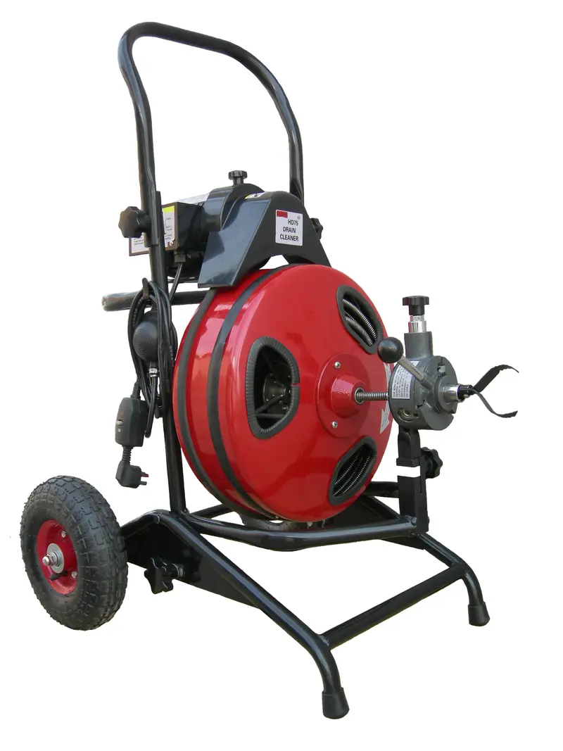 Aiko DC-HD75 Drain Cleaning Machine – 500W, 220V, Heavy-Duty Cable Feed