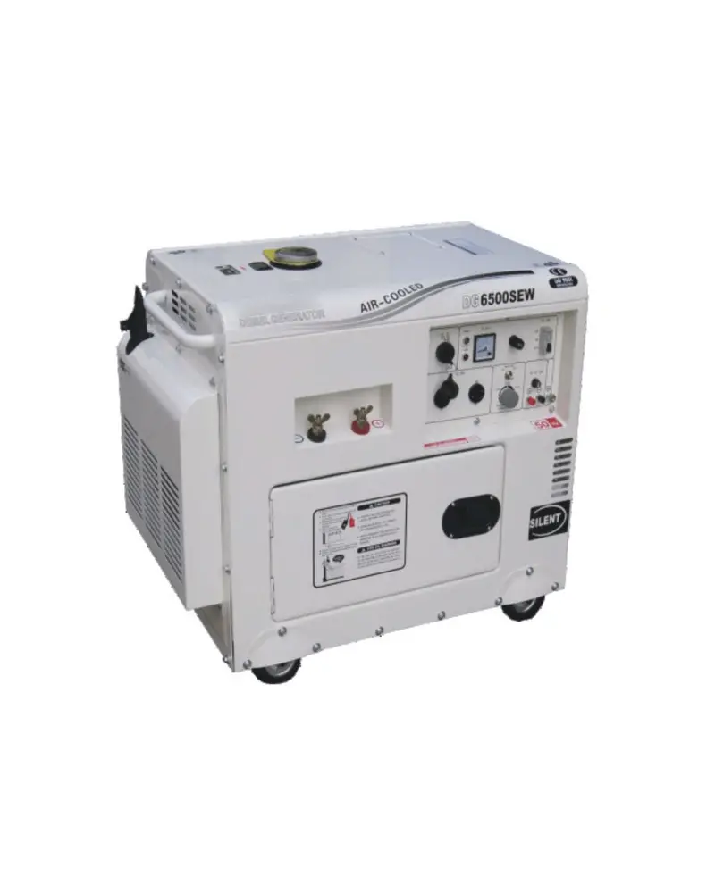 Aiko/Eishin 2KVA Silent Diesel Welder Generator – 200A Output, 192FE Engine | 8GFLNW-192FE