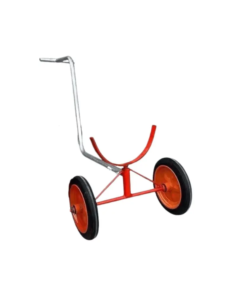 Aiko Fire Pipe Transport Trolley – 400kg Load Capacity, 400mm Wheels for Safe Handling of Heavy Pipes | TRL-PT-400