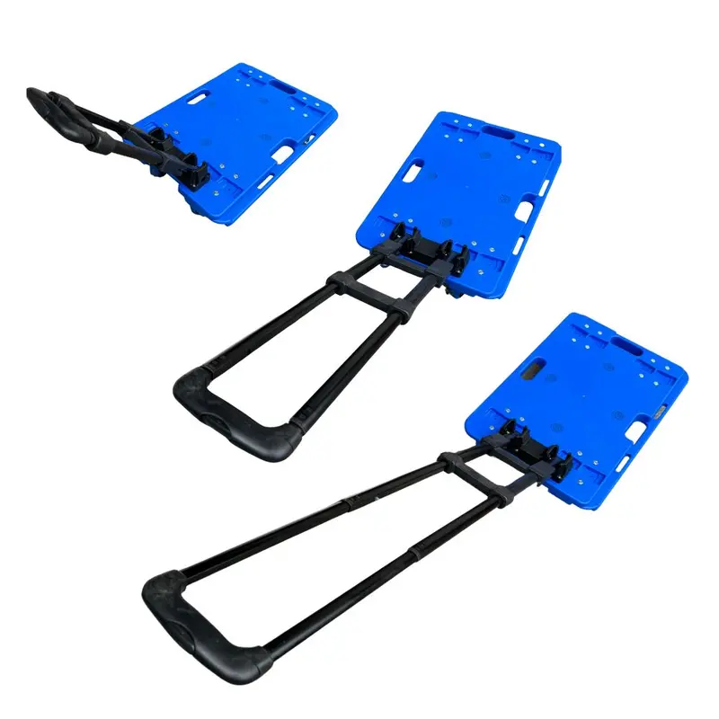 Aiko Foldable Extendable Hand Trolley – Lightweight 60x40cm Platform, 150kg Capacity with Ergonomic Handle