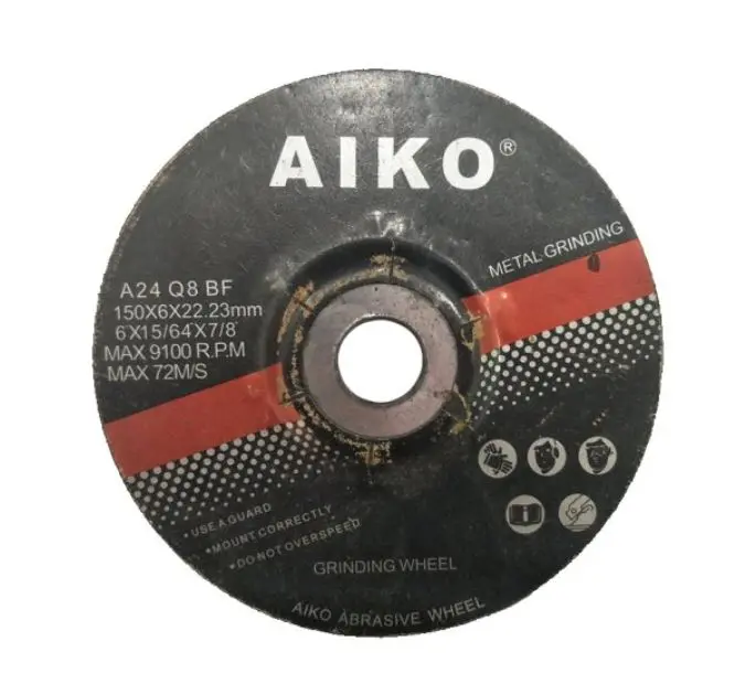 Aiko GD-A06 6-Inch Abrasive Grinding Disc