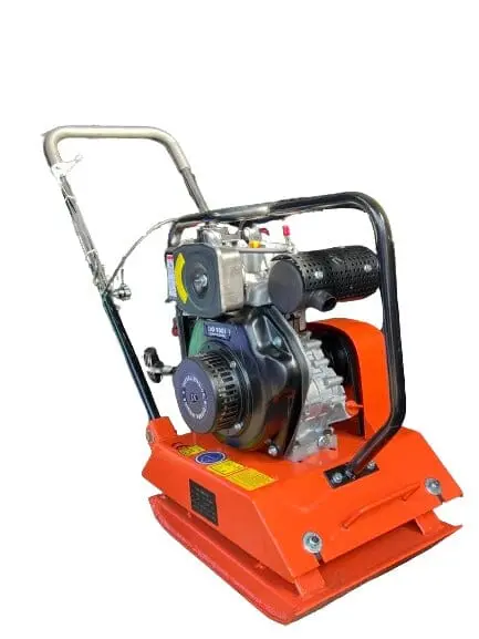 Aiko HGC80D Diesel Plate Compactor – L170F Engine, High-Impact Vibratory Base