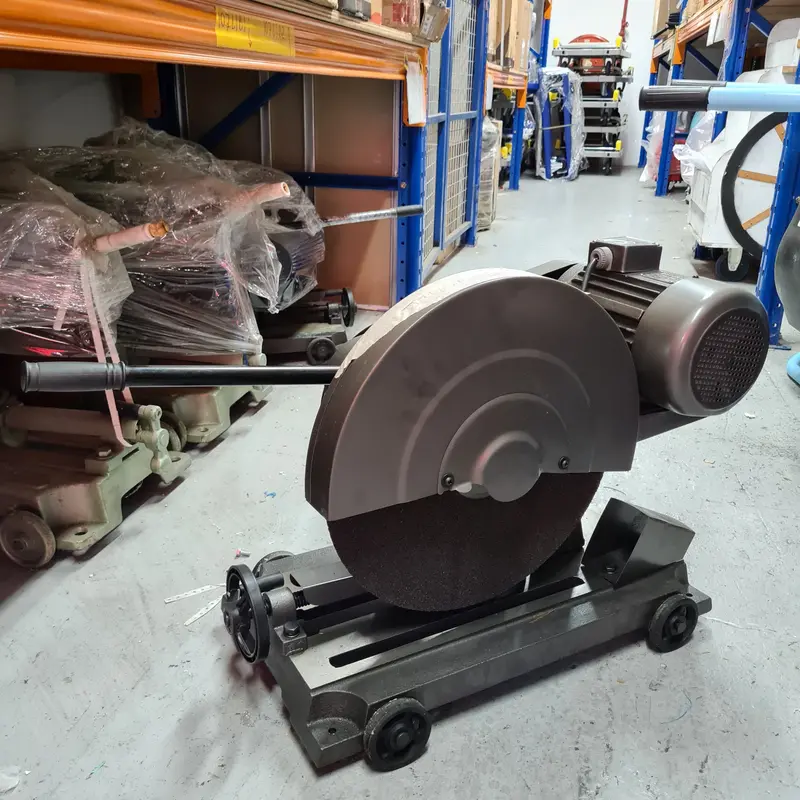 Aiko J3G-400HG 16-Inch Belt Cutting Machine – 4HP, 3-Phase, Motor Options Available | J3G-400HG