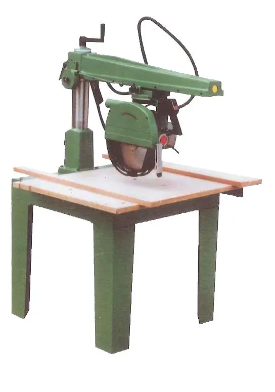 Aiko J640-14 Radial Arm Saw — Heavy-Duty Woodworking Cutting System | J640-14