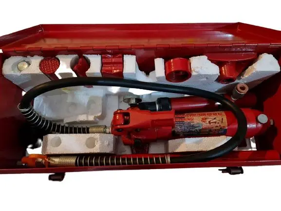 Aiko JACK-11195 4-Ton Portable Hydraulic Frame Straightening Kit for Auto Body Repair