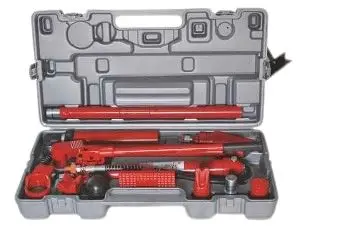 Aiko JACK-JS-131 10-Ton Portable Hydraulic Car Body Jack with Carry Case