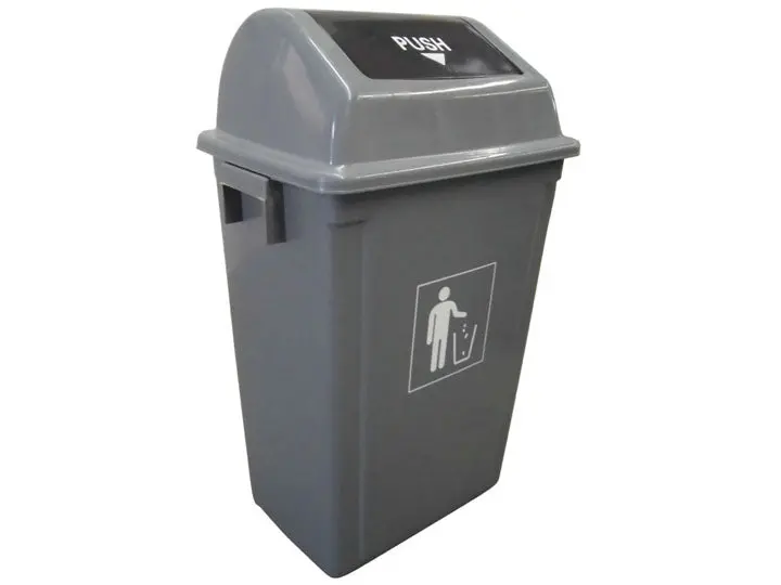 Aiko Quadrate Push-Head Waste Bin Collection System – 23L / 42L / 58L Options
