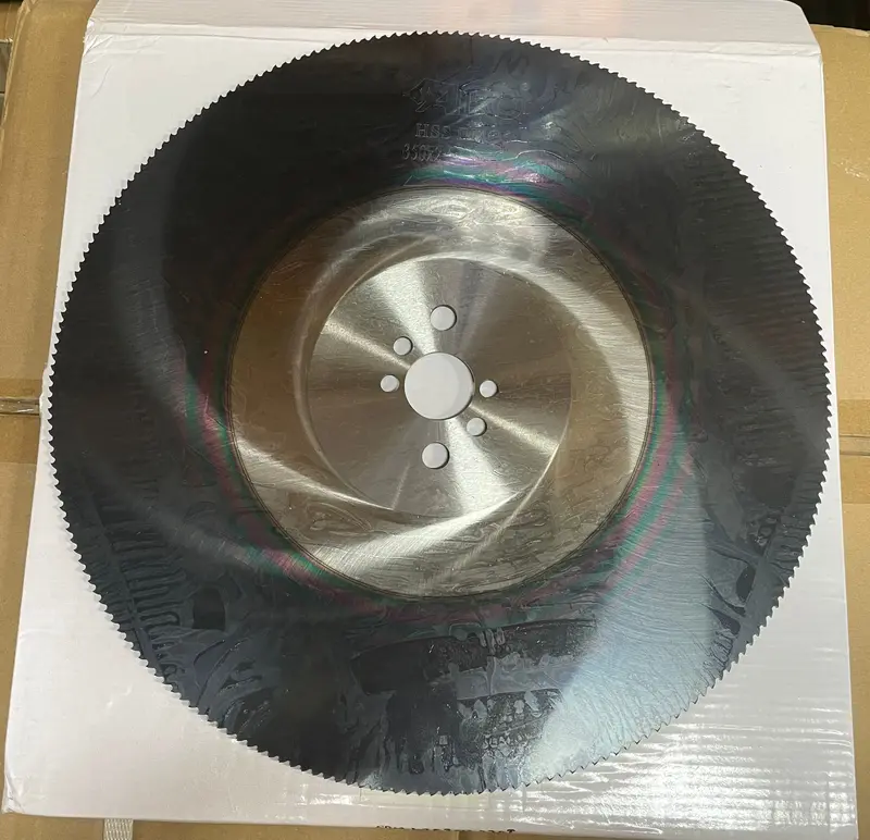 AIKO Rainbow-Coated Multi-Speed Saw Blade – 14-Inch, 350×2.5×32×220T (Model SBM-MS350220T)