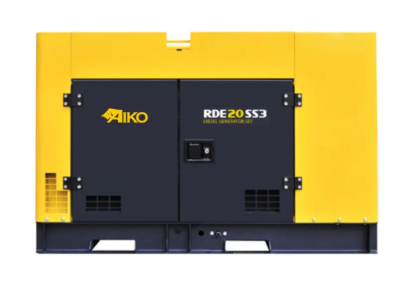 Aiko RDE20SS3 13kW Super-Silent Diesel Generator – 230V/400V Three-Phase Output, 50Hz