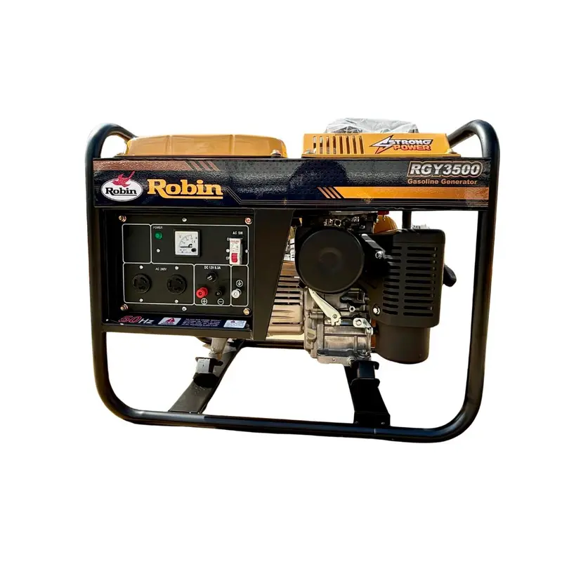 Aiko REY3500D-EY28 Portable Petrol Generator – 2.6 kW Output, 240V / 50Hz with Robin-EY28 Engine
