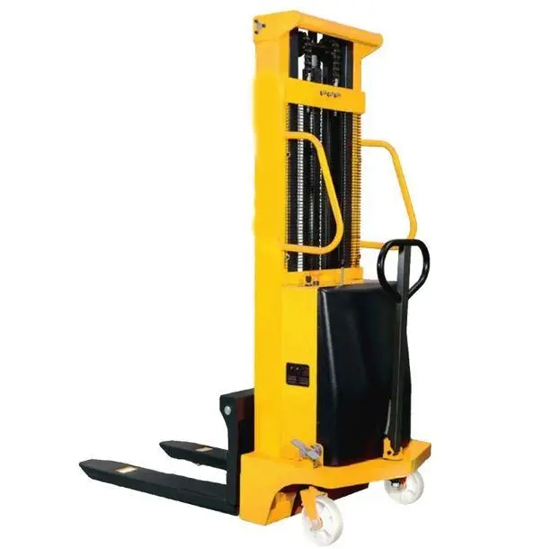 Aiko Semi-Electric Stacker – 2-Ton Capacity, 2-Meter Lift Height, PU Wheels for Open Pallets | Model: PT-CTD2.0/2.0
