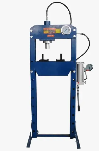 Aiko SP-ZD07502AQY Foot-Operated Shop Press – 50-Ton Capacity with Pressure Gauge | SP-ZD07502AQY