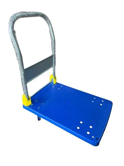 Aiko TRL-DL150Z Lightweight 150 kg Blue PVC Plastic Transport Trolley