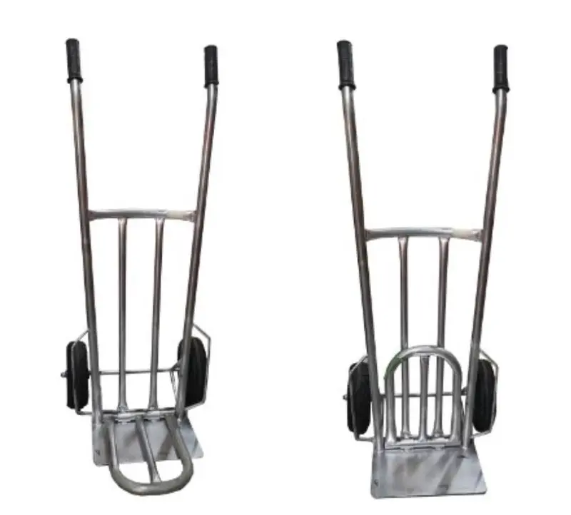 Aiko Two-Wheel Gas Cylinder Trolley – 32 mm Capacity with 10″ Wheels