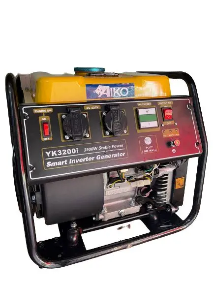 AIKO YK3200I Smart Inverter Generator – 220V, 3500W, Dual 3-Pin Outlets