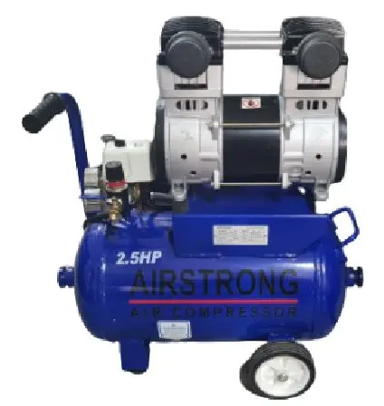 Airstrong GDG24-ASME Oil-Free 2.5 HP Silent Air Compressor — 24L Tank