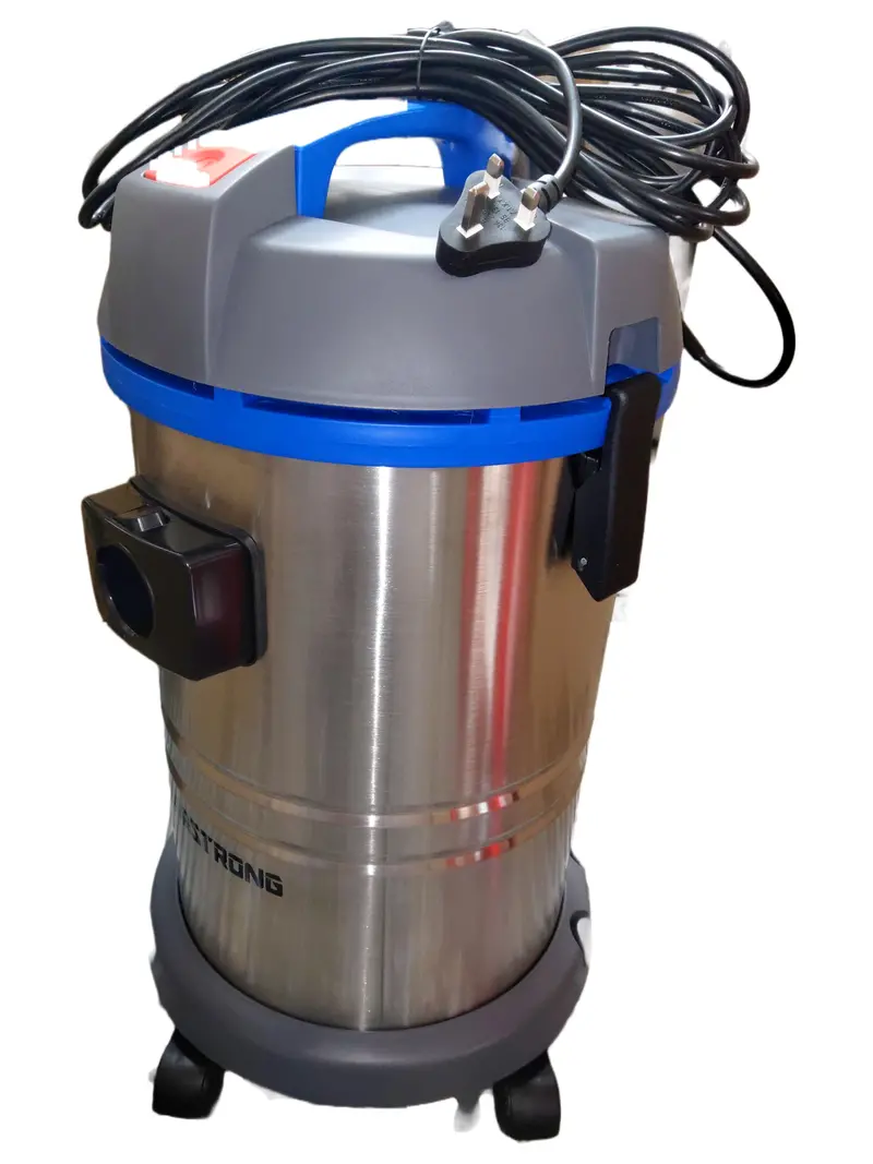 Airstrong HT-30J 30L Wet/Dry Vacuum – Quiet Stainless Steel Canister, 1000W | VC-HT30J