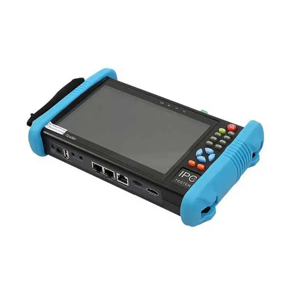 All-in-One CCTV Camera Tester with PTZ Control, Video Loopback, and Power Meter