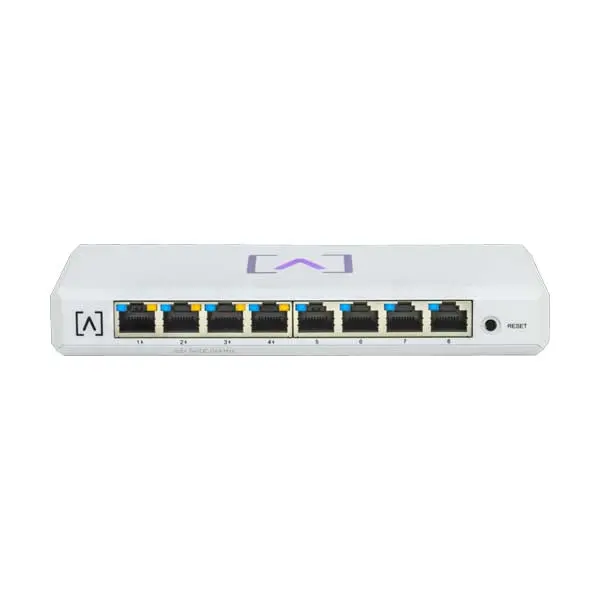ALTA LABS S8-POE – 8-Port Multi-Gigabit Managed Switch with 60W PoE+